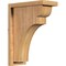 Ekena Millwork Yorktown Smooth Corbel w/Backplate, Western Red Cedar, 5 1/2"W x 12"D x 16"H COR06X12X16YOR01SWR - alternate 1
